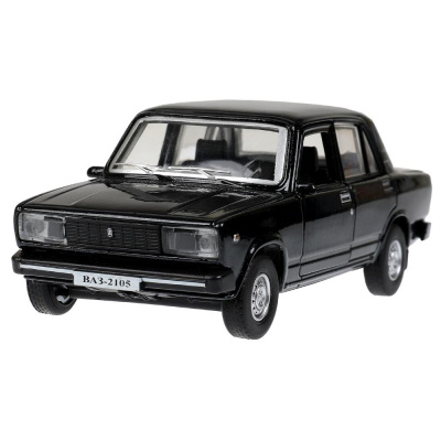 Машинка металлическая ВАЗ-2105 Жигули Технопарк 2105-12-BK 01